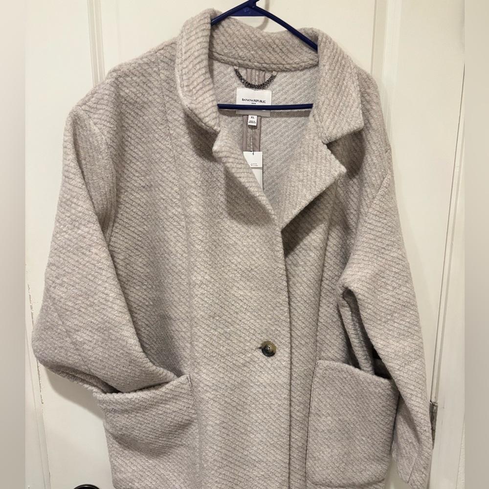 Banana Republic Long Coat - Large and XL available NWT